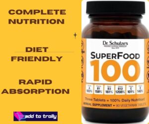 Dr. Schulze's Superfood 100 Tablets