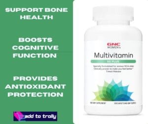 GNC Women's Multivitamin 50 Plus best vitamins for women