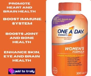 ONE A DAY Complete best vitamins for Women