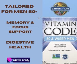 Vitamin Code 50 and Wiser Men